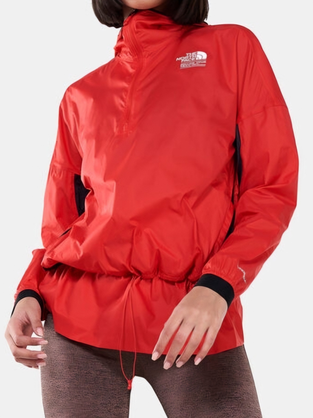 The North Face Wind Jacket Athletic Outdoor Light Windbreaker Red Women's Sz M